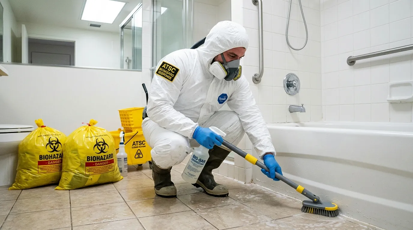 Decontamination equipment deployed for Blood Cleanup in Casas Adobes